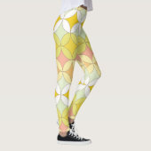 Retro Disco Style Nahtloses Muster Leggings (Rechts)