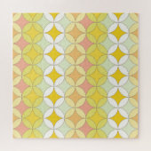 Retro Disco Style Nahtloses Muster Puzzle (Horizontal)
