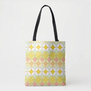 Retro Disco Style Nahtloses Muster Tasche