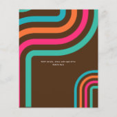 Retro Disco Tanz Geburtstag Boogie Groovy (Rückseite)