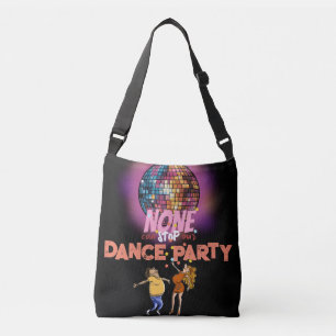 Retro-Disco-Tanzparty Funky 70er-Thema Tragetaschen Mit Langen Trägern
