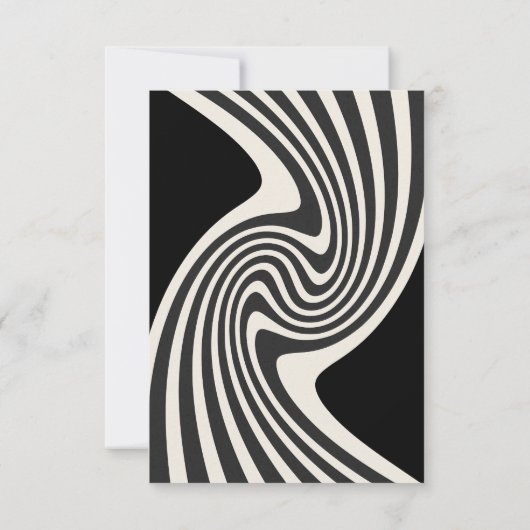 Retro Disco Thema Brautparty Danke Karte (Rückseite)