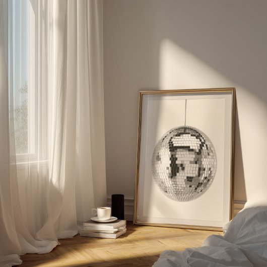 Retro Diskothek Banca del Gottardo Poster