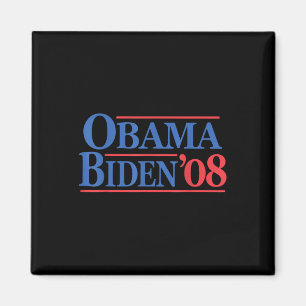Retro Distressed Vintag Obama Biden 08 Kampagne Magnet