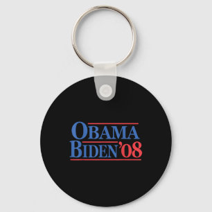 Retro Distressed Vintag Obama Biden 08 Kampagne Schlüsselanhänger