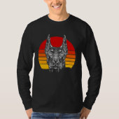 Retro Doberman 4 T-Shirt (Vorderseite)