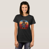 Retro Dobermann Pinscher Mutter Lustiger Dobermann T-Shirt (Vorne ganz)
