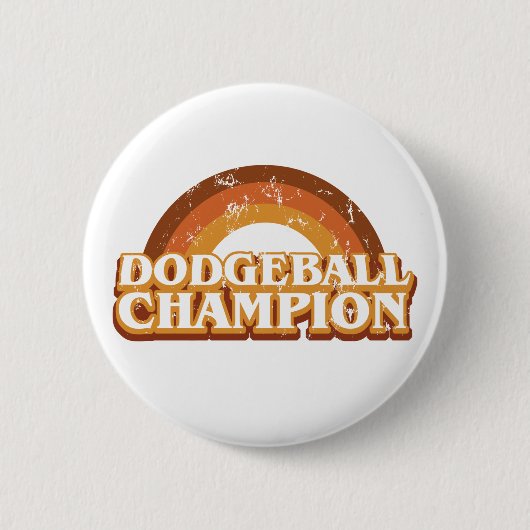 Retro Dodgeball Champion Button (Vorderseite)