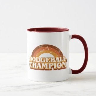 Retro Dodgeball Meister-Tasse Tasse