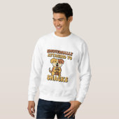 Retro Dog Emotionally Attached Men’s Sweatshirt (Vorne ganz)