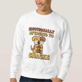 Retro Dog Emotionally Attached Men’s Sweatshirt
