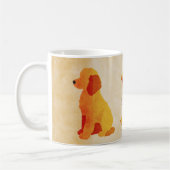 Retro Dog Mug – Cozy Pet Lover Coffee Cup – Custom Kaffeetasse (Links)