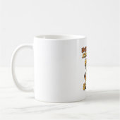 Retro Dog Snack Devotion White Mug Kaffeetasse (Links)