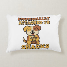 Retro Dog Snack Lover Rectangular Pillow Dekokissen
