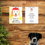 Retro Dog Walking Grooming Business Flyer<br><div class="desc">Diese super niedliche Spaniel Pup-Illustration macht den perfekten Flyer,  um einen lustigen Hundeschuhwandern oder Hundepflegerdienst zu werben.</div>