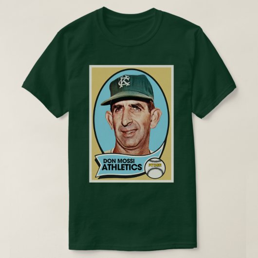 Retro Don Mossi Baseball d T-Shirt (Design vorne)