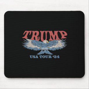 Retro Donald Trump erobert Amerika zurück Wahl Mousepad