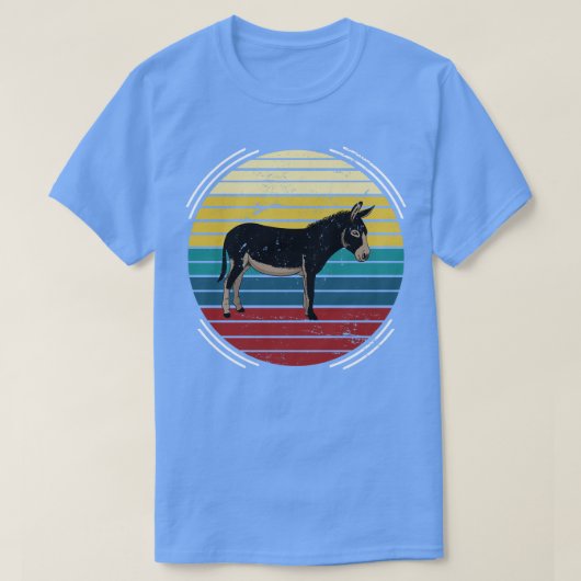 Retro Donkey T-Shirt (Design vorne)