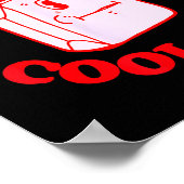 Retro Don't Drink The Cool-aid  Poster (Ecke)