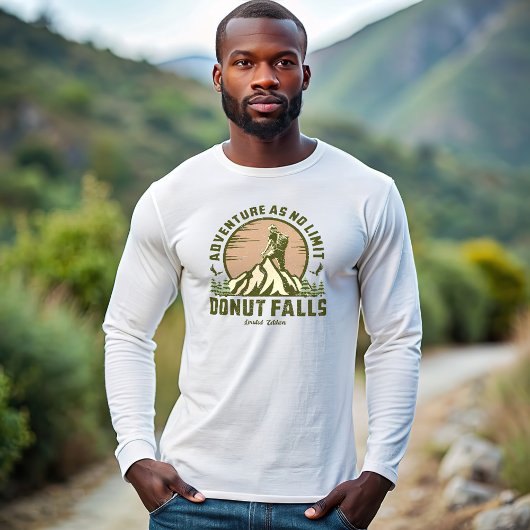 Retro Donut Falls Hip Sunset Sweatshirt