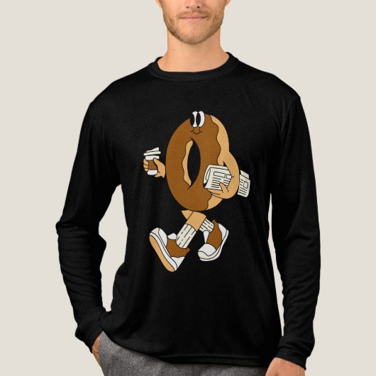 Retro Donut T - Shirt (Vorderseite)