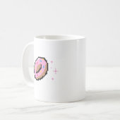 Retro Donut Tasse (Vorderseite Links)