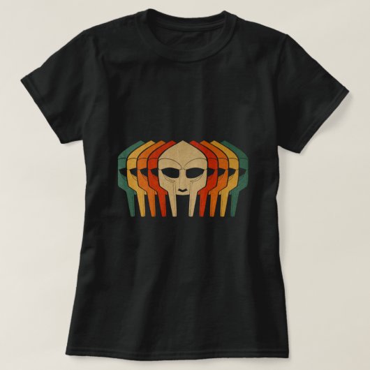 Retro Doom T - Shirt (Design vorne)