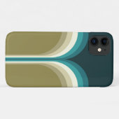 Retro-Doppelbogen-Dekoration Case-Mate iPhone Hülle (Rückseite (Horizontal))