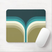 Retro-Doppelbogen-Dekoration Mousepad (Mit Mouse)
