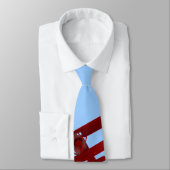 Retro Doppeldecker Krawatte (Gebunden)