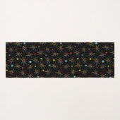 Retro Dot Custom Colors Yogamatte (Rückseite (Horizontal))