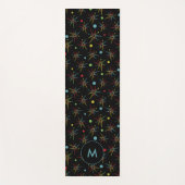 Retro Dot Custom Colors Yogamatte (Vorderseite)