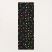 Retro Dot Custom Colors Yogamatte (Rückseite)