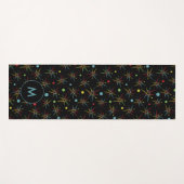 Retro Dot Custom Colors Yogamatte (Vorderseite (Horizontal))