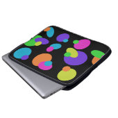 Retro Dot Laptop Case (Vorne Knopf)