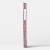 Retro Dot Pattern - Rosa Gelb Blau Case-Mate iPhone Hülle (Rückseite / Links)