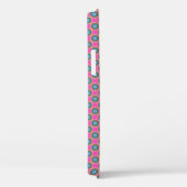 Retro Dot Pattern - Rosa Gelb Blau Case-Mate iPhone Hülle (Rückseite / Rechts)