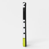 Retro Dots - Fall Black&White iPhone 5/5S Case-Mate iPhone Hülle (Hinten/Links)