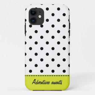 Retro Dots - Fall Black&White iPhone 5/5S Case-Mate iPhone Hülle