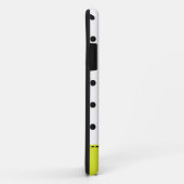 Retro Dots - Fall Black&White iPhone 5/5S Case-Mate iPhone Hülle (Hinten/Rechts)