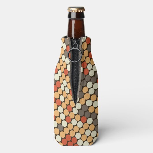 Retro dots flaschenkühler (Flasche Rückseite)