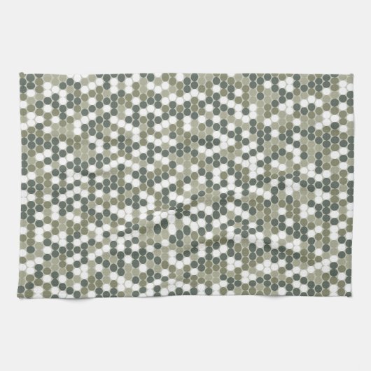 Retro dots geschirrtuch (Horizontal)