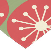 Retro Dots in der Weihnachtscreme Kurzer Tischläufer (Ecke)