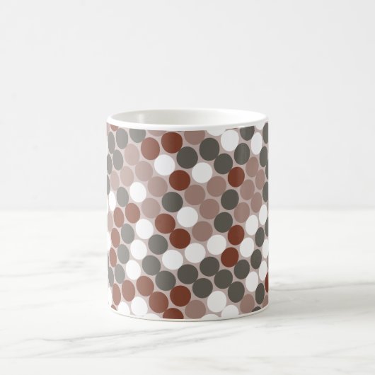 Retro dots kaffeetasse (Mittel)