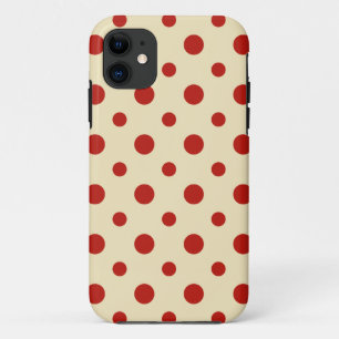 Retro Dots Strawberry&Vanilla iPhone 5/5S Fall Case-Mate iPhone Hülle