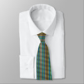 Retro Dots Stripes Krawatte (Gebunden)