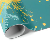 Retro Dotwave Geschenkpapier (Rolleneckpunkt)