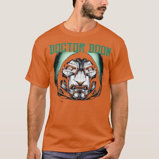 Retro Dr Doom T-Shirt (Vorderseite)