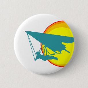 Retro-Drachengleiter Button