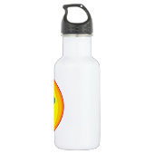 Retro-Drachengleiter Trinkflasche (Rückseite)